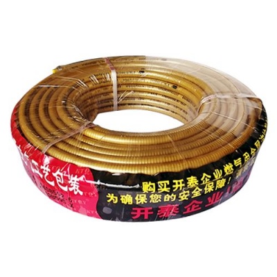 金属燃气管及铜帽