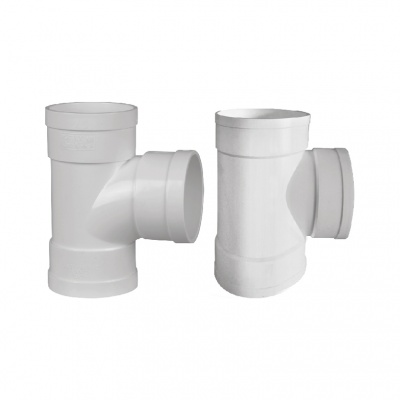 联塑90°排水三通（等径三通）（PVC-U配件）白色DN50